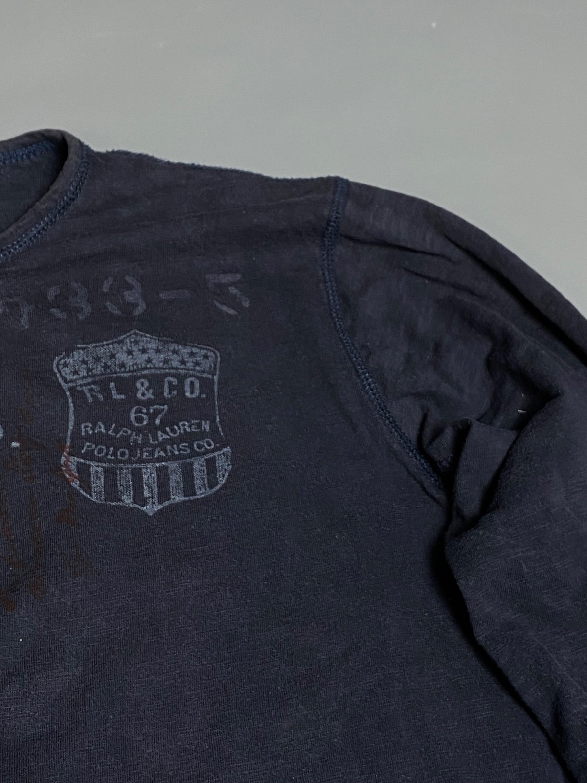 Vintage Polo Jeans Co Ralph Lauren Men’s Long Sleeve Shirt Sz L 90s Avangard Y2K gallery