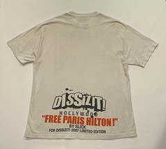 Dissizit Free Paris Hilton Tee Original 2007 OG Slick LE Size XL