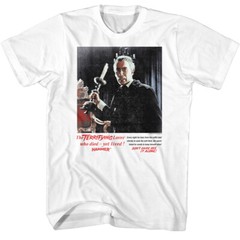 Hammer Horror Dracula Terrifying Lover Who Died Yet Lived Movie Men’s T Shirt