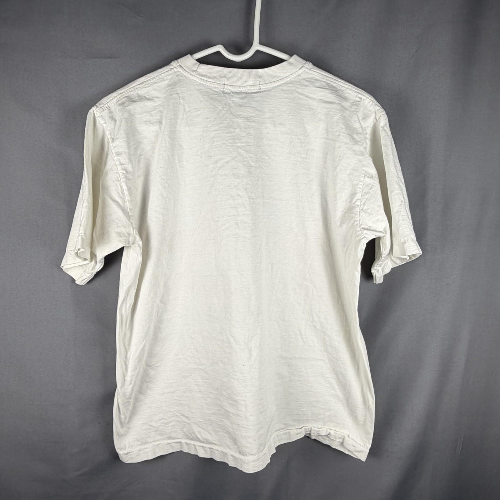 Vintage Single Stitch T Shirt Golden Triangle Two Plus One Hole See Measurement gallery