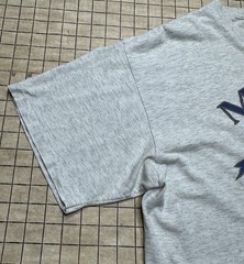 VTG Thin Distressed Thrashed T-Shirt XL Heather Gray Grunge Holes Maui Aloha