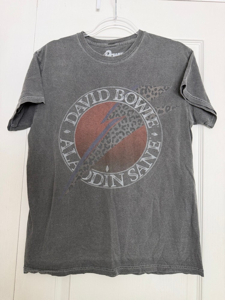 David Bowie Archive Aladdin Sane Size Small 100% Cotton Tshirt