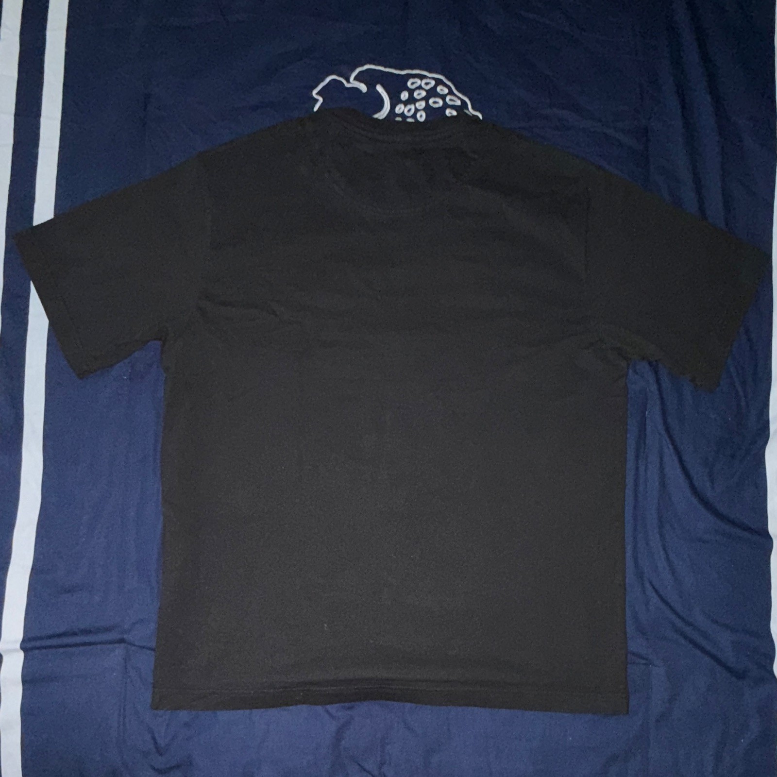 KENZO Paris Tiger Logo Embroidered Black Crew Neck T-Shirt Men's XL gallery