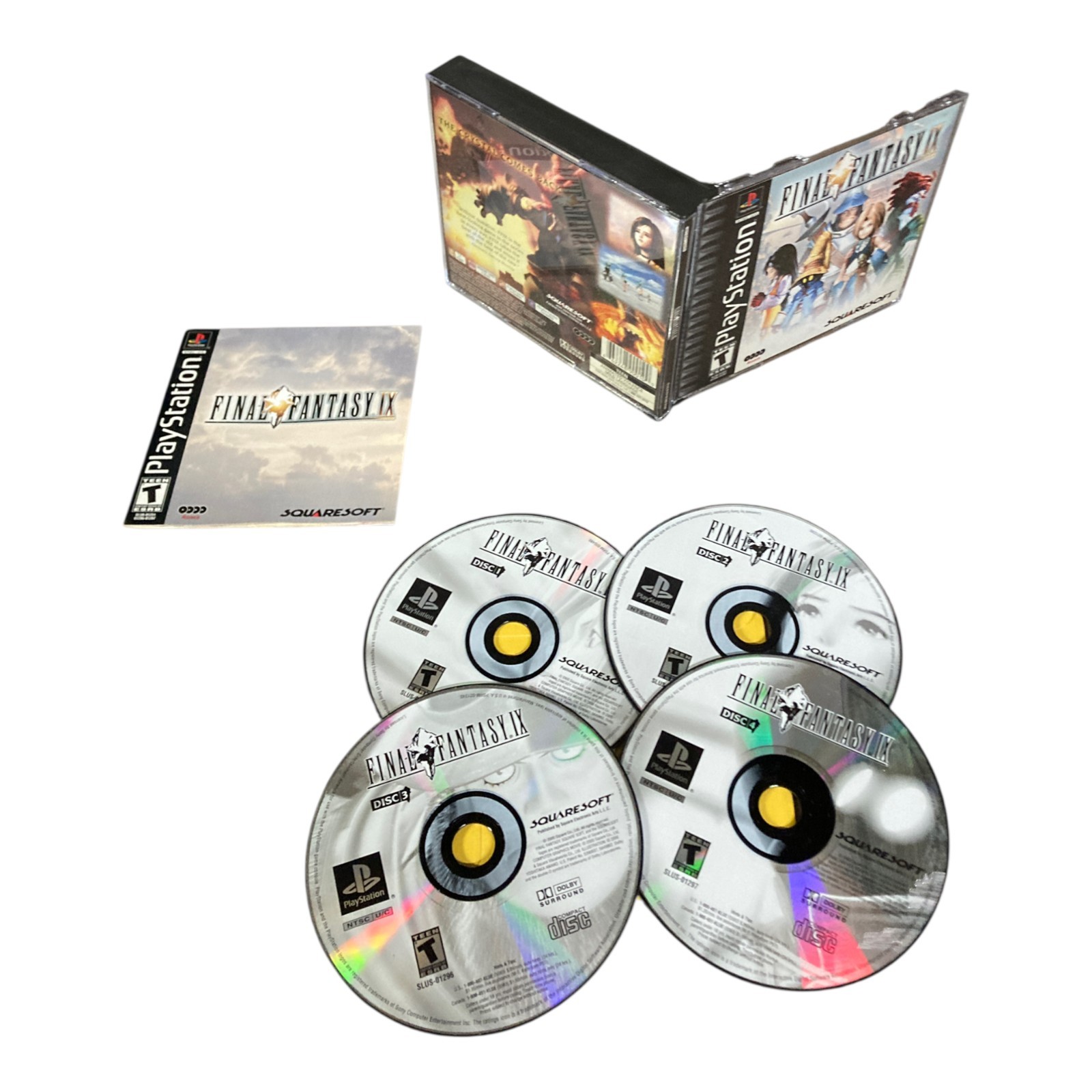 Sony PlayStation 1 PS1 CIB COMPLETE TESTED Final Fantasy 9 IX BL