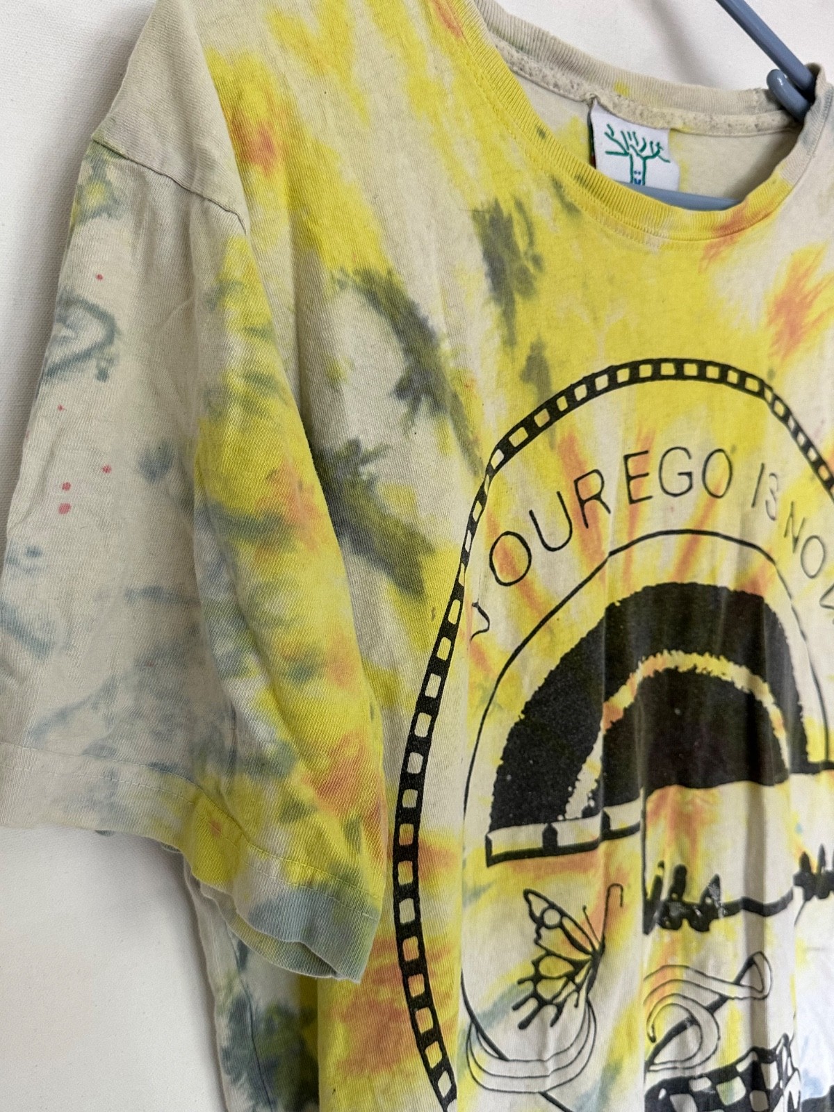 Online Ceramics Your Ego Is Not Your Amigo tie dye graphic t-shirt.Older RARE gallery
