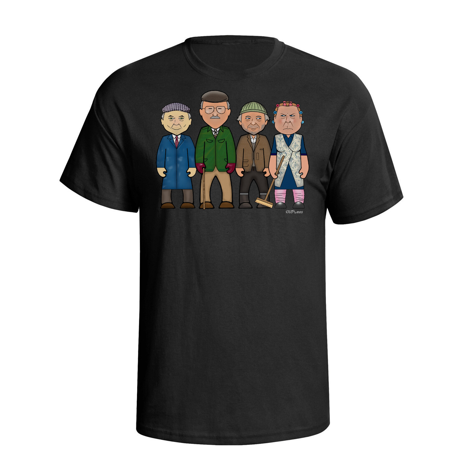 Mens Quality Cotton T-Shirt VIPwees First Of The Summer Ale British Sitcom TV