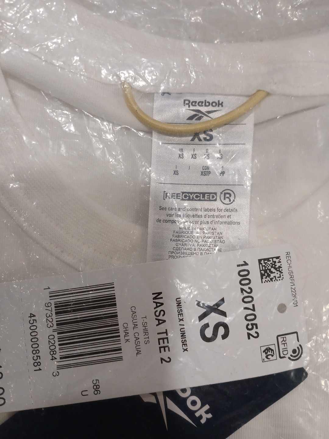 NWT Reebok NASA Pump T-shirt Tee 2 XS gallery