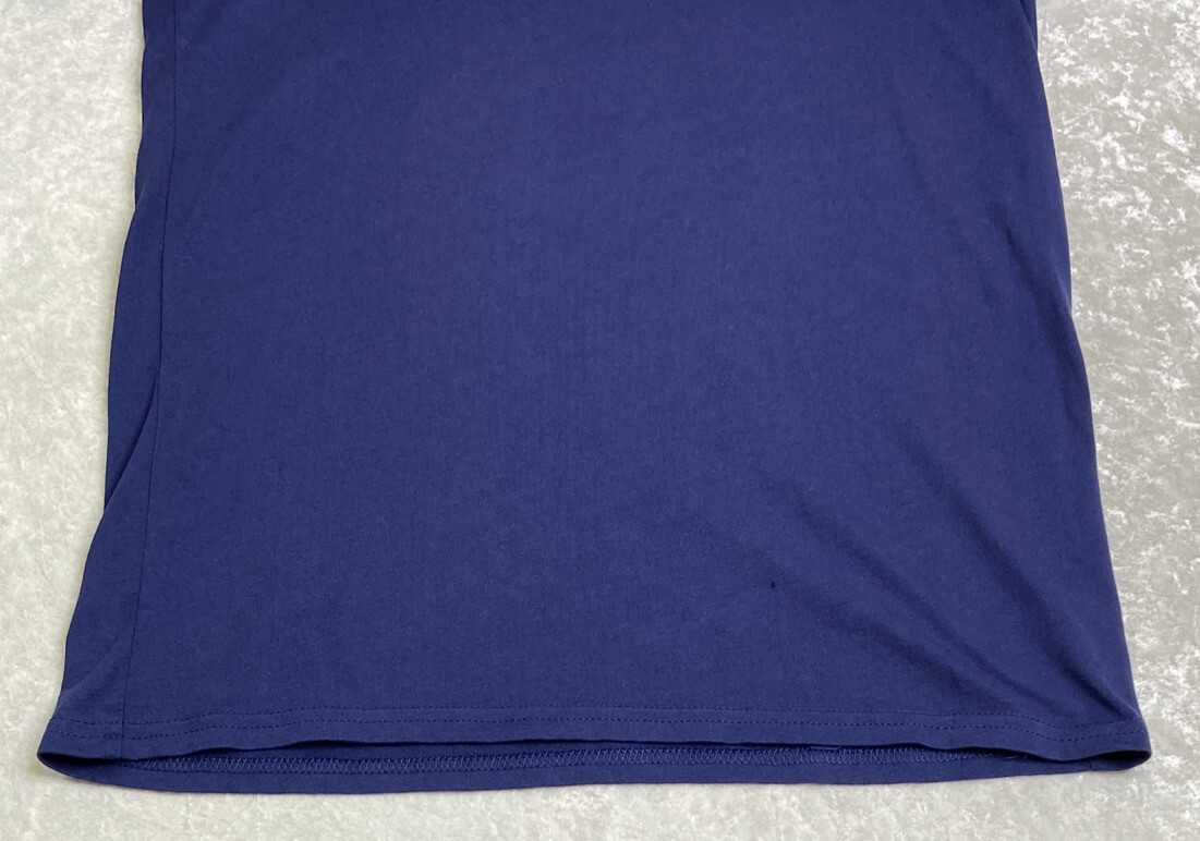 BCG Blue Short Sleeve Crew Neck Ultra Soft T-Shirt Mens Size Medium gallery