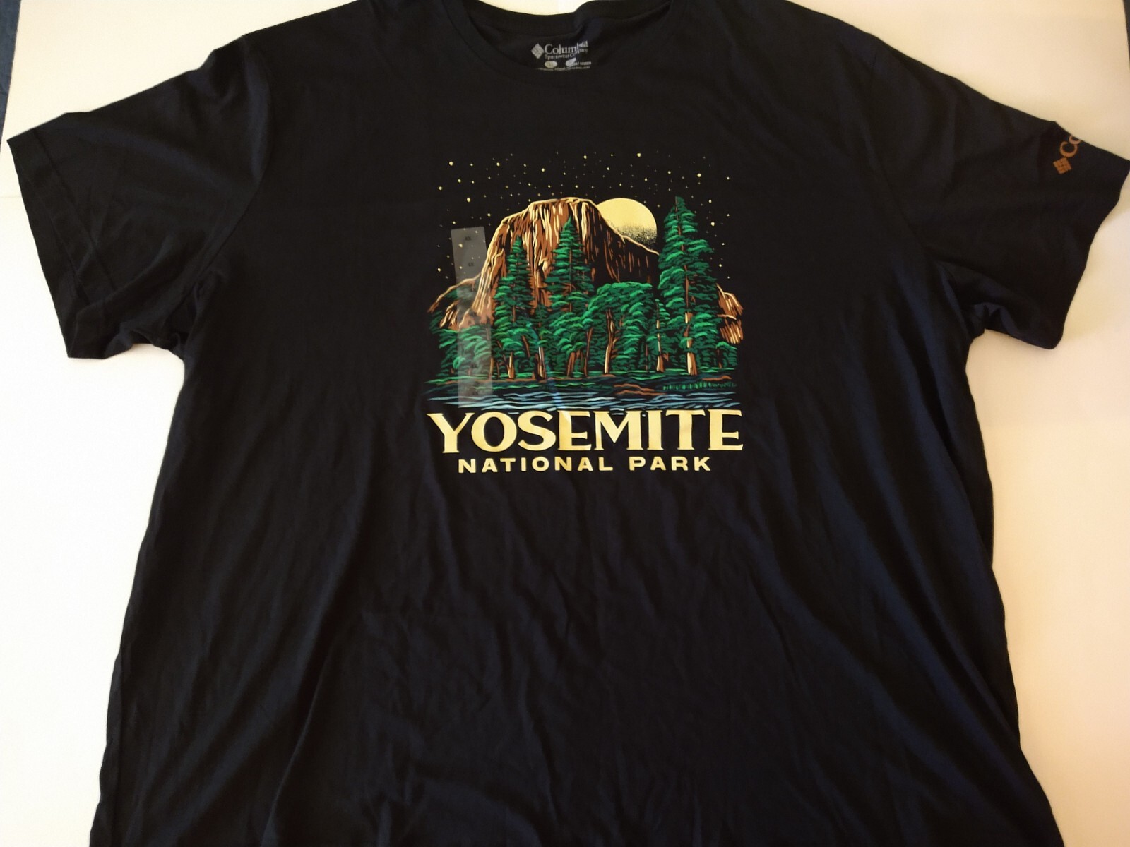Columbia Shirt Mens 4 XL Yosemite National Park Camp Hike Outdoor Camping New gallery