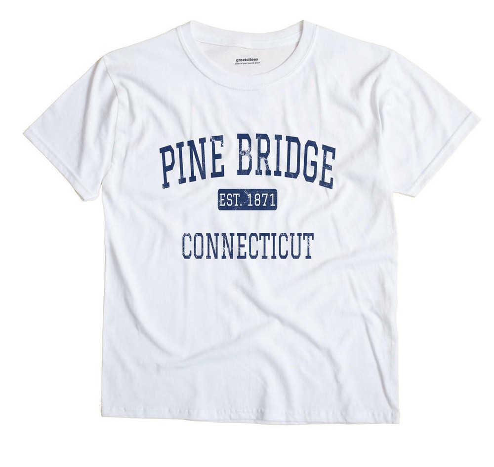 Pine Bridge Connecticut CT T-Shirt EST