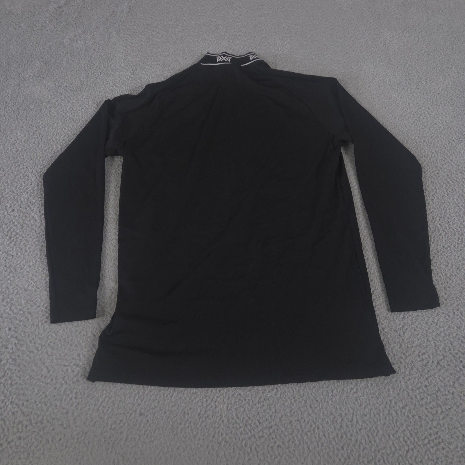 PXG Shirt Mens Medium Logo Mock Neck Polyamide Elastane Golf Top Long Sleeve gallery