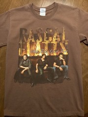 Vintage Y2K Rascal Flatts 2007 Still Feels Good Tour Shirt Size S Brown