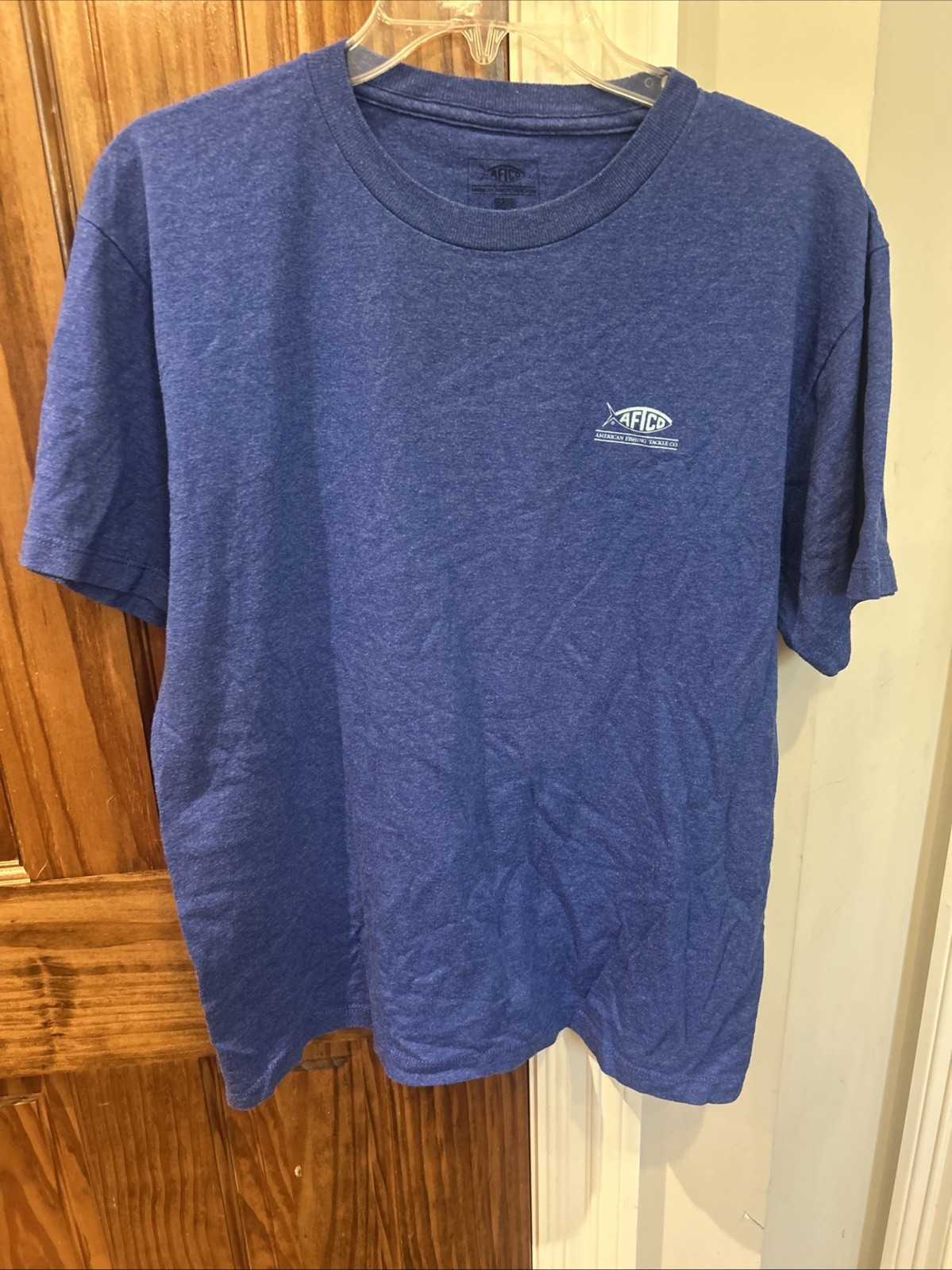 American Fishing Tackle Co AFTCO T-Shirt Mens XL Blue Graphic Short Sleeve gallery