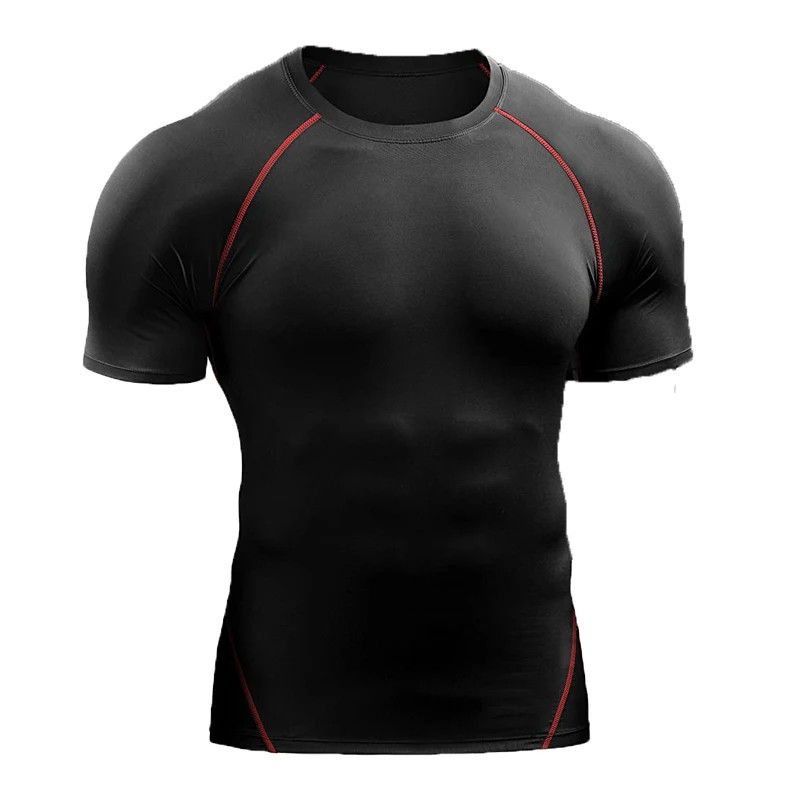 2026 Men’s Compression T-Shirt Quick Dry Athletic Gym Fitness Running Top Gift gallery