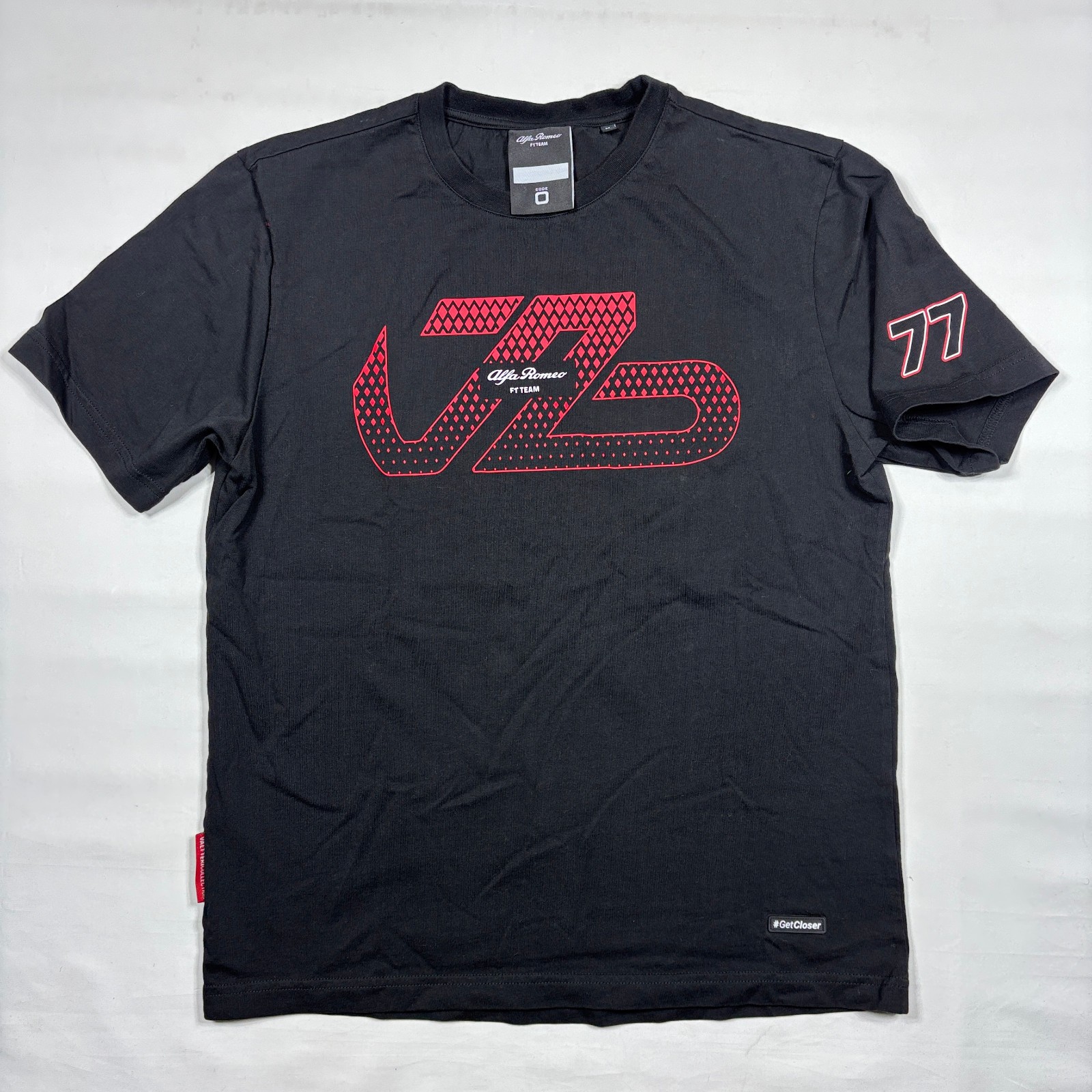 Alfa Romeo F1 Team Valtteri Bottas Collection Code 0 Sauber Motorsport T-Shirt M gallery