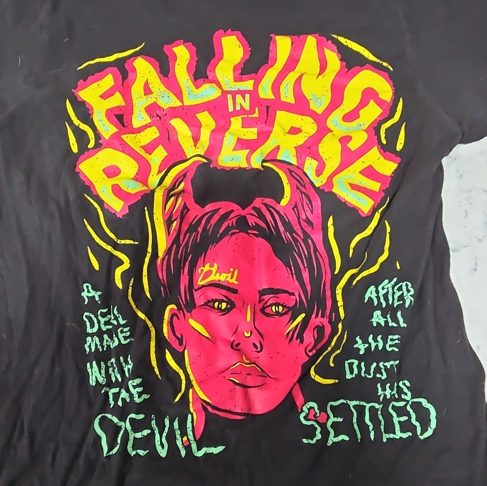 Falling In Reverse Men's XS A Deal Made With The Devil Out of print 2010-2019. gallery