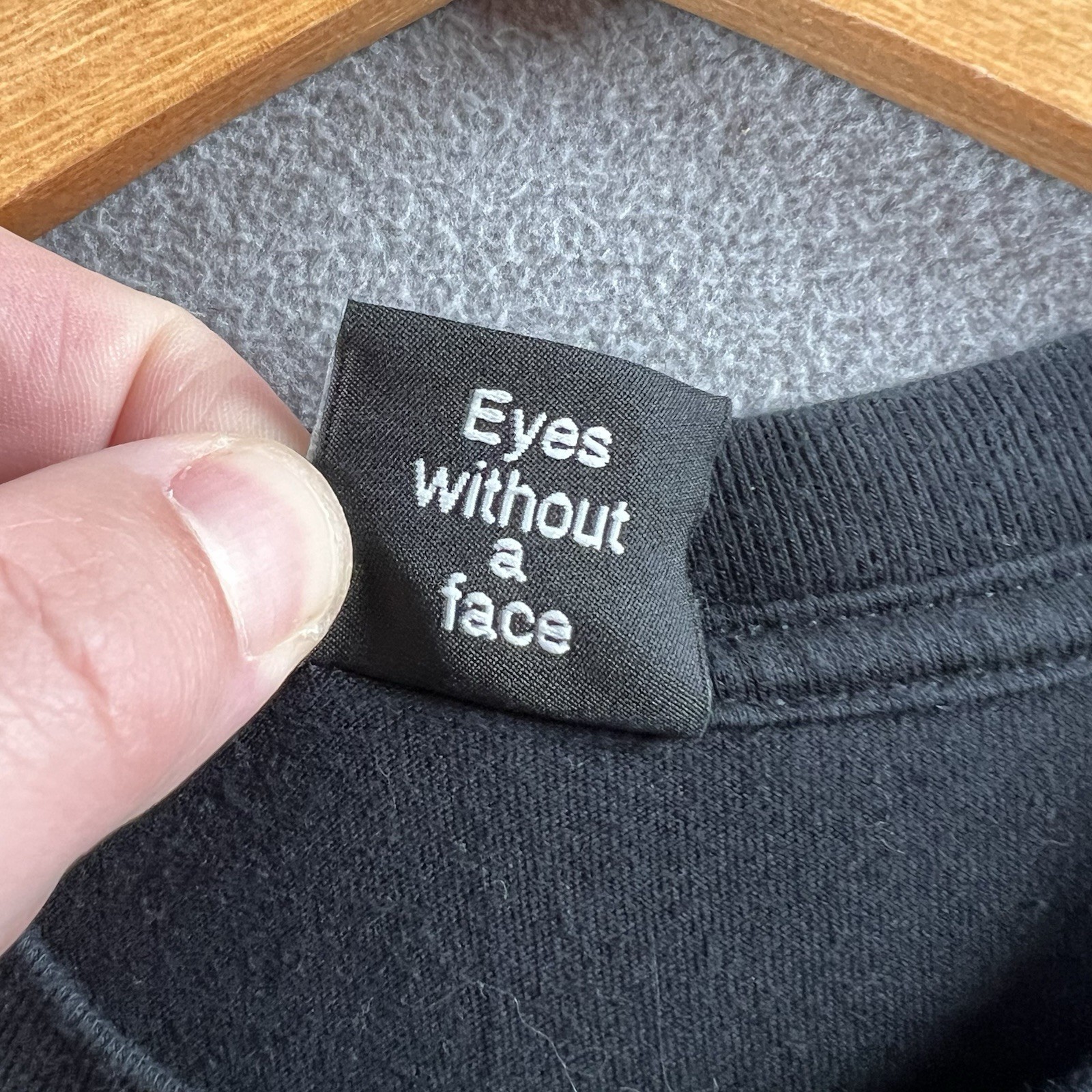 Hockey Eyes Without A Face Shirt Mens Large Black Supreme Streetwear gallery