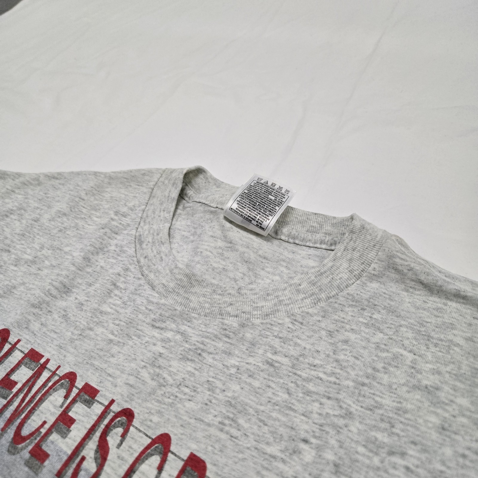 Sz XL Vintage Chicago Police Department Tee Stop The Violence Grey T-Shirt 1994 gallery