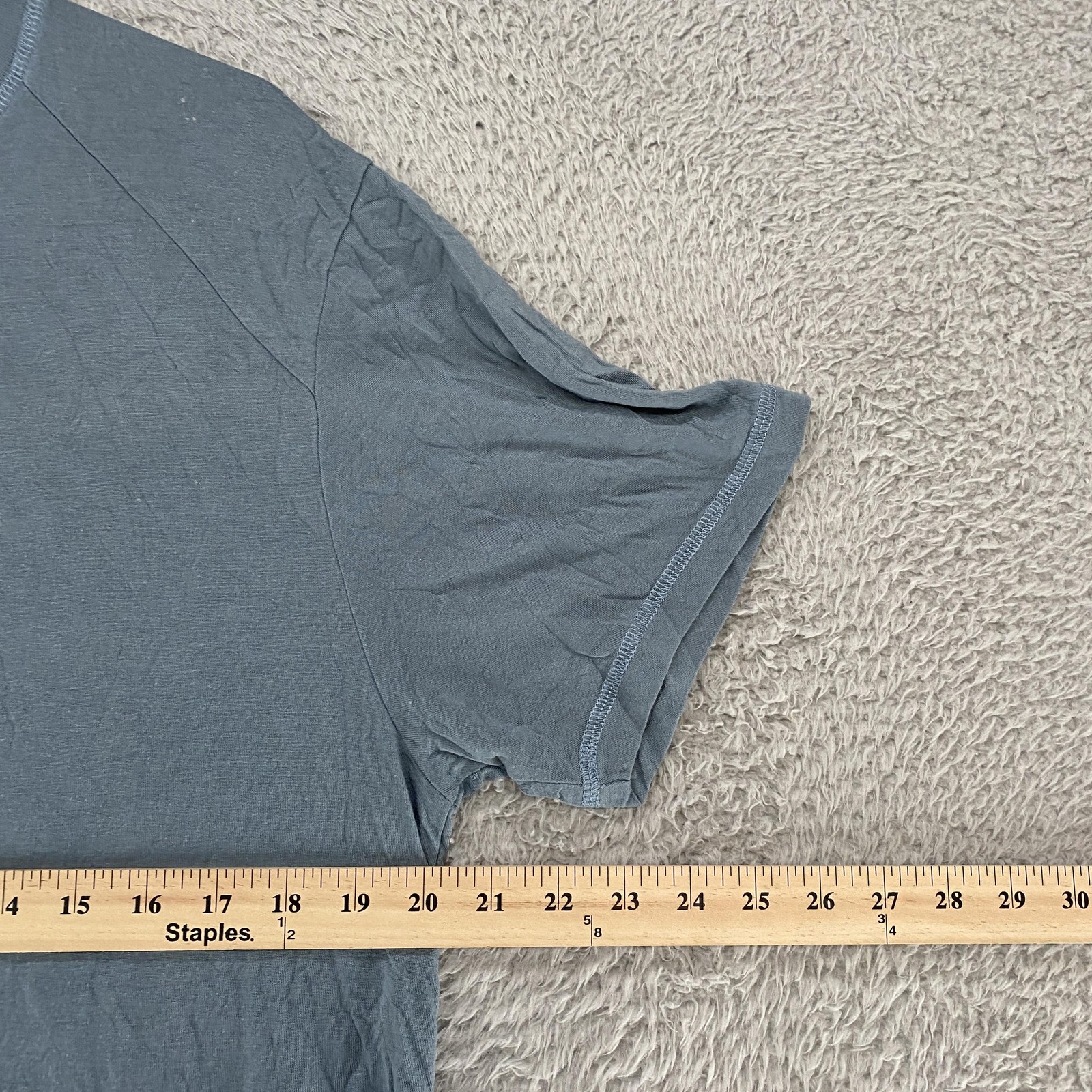 Free Fly Shirt Mens Medium Blue Performance Bamboo Crewneck Lightweight Tee gallery