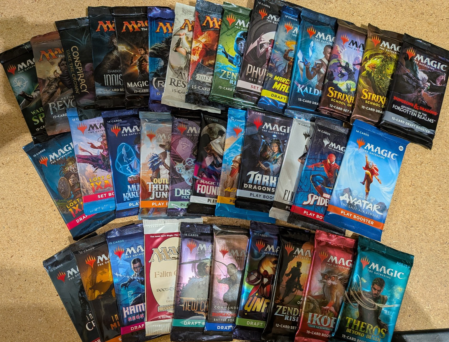 Magic: The Gathering Booster Packs (MtG) Play/Set/Draft – New Sealed – You Pick