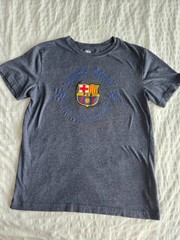FC Barcelona T-Shirt Size Small – Soft Graphic Tee Good Condition