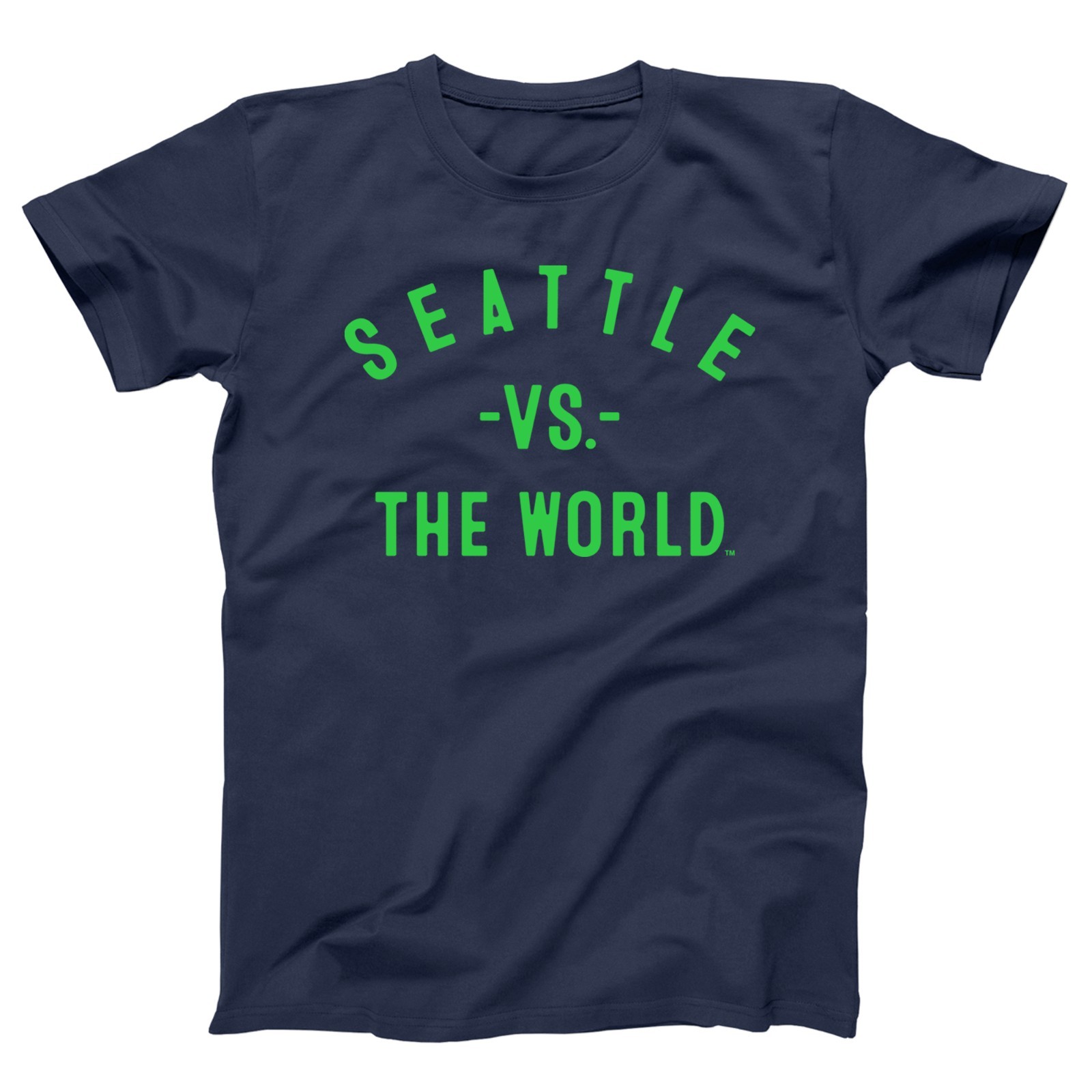 Seattle Vs The World - Washington seahawks pride football fan Xs-6X Soft T-shirt gallery