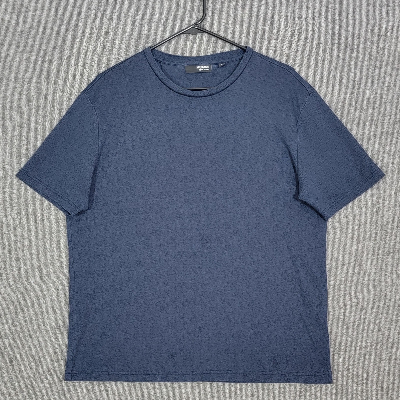 Murano Liquid Luxury T-Shirt Mens Large Blue & Black Soft Cool Breathable gallery