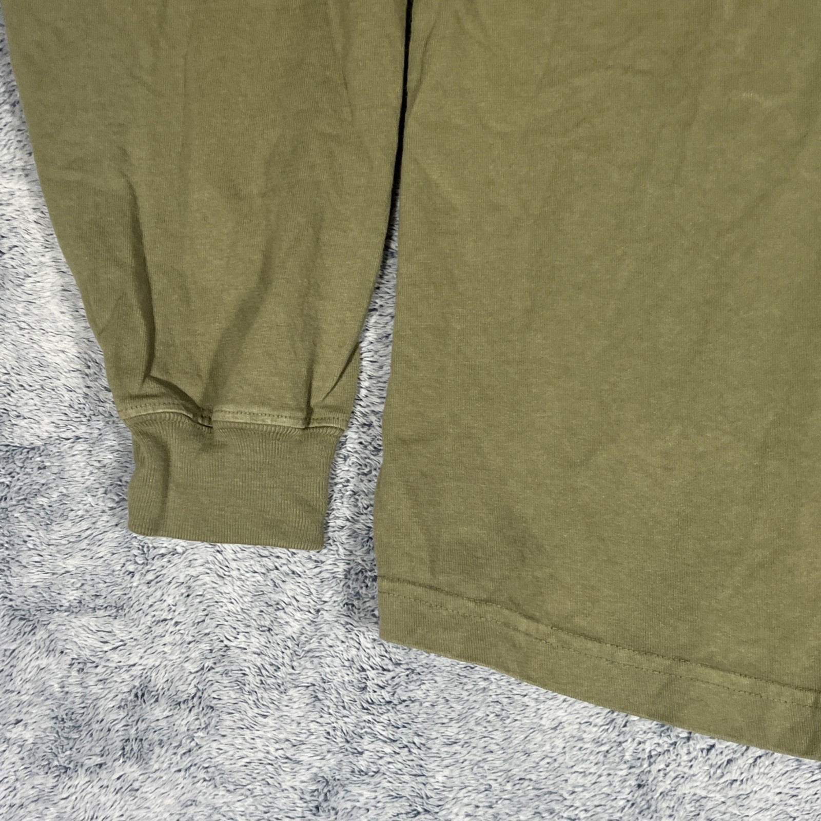 Disney Parks Spirit Jersey LS Pullover Men's XL Army Green Walt Disney World gallery