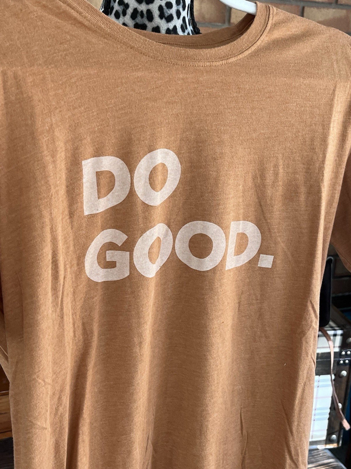 Cotopaxi Do Good T-Shirt (Medium) Mens Rust Orange Organic Cotton Blend gallery