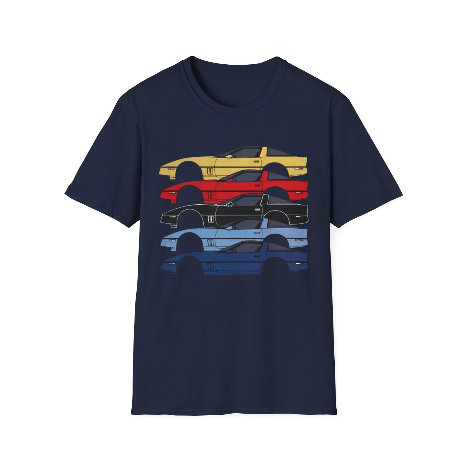 C4 Corvette T-Shirt | Classic Sports Car Design gallery