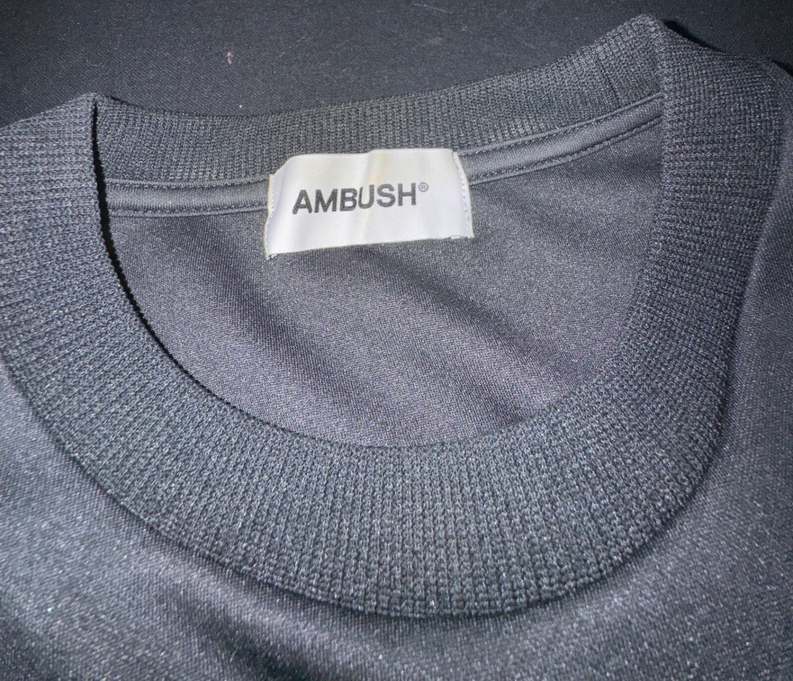 Ambush Mens T-Shirt XL Black & Blue, Yellow & Orange Graphic, NEW 100% Polyester gallery