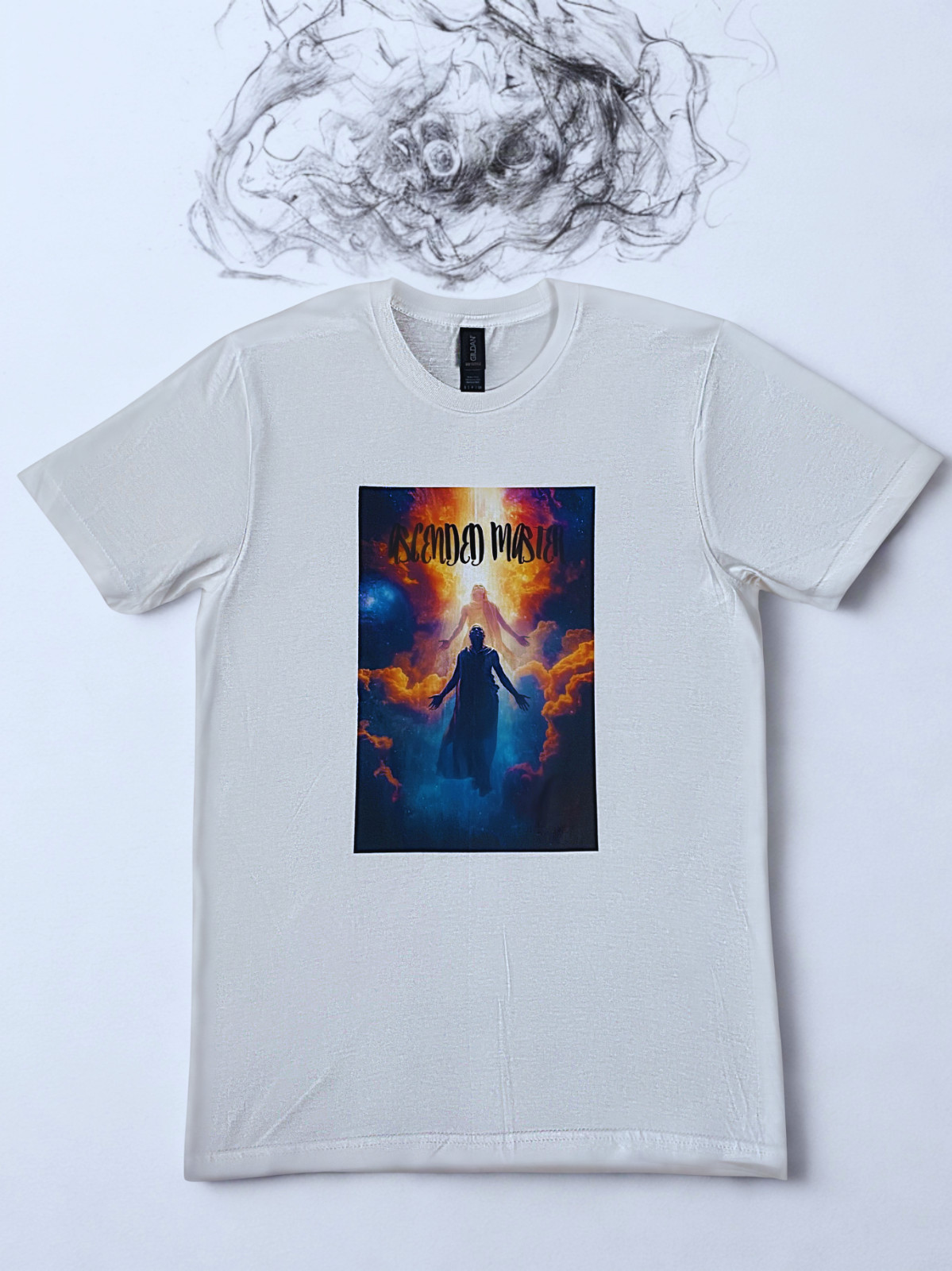 DTF Custom Made - ASCENDED MASTER Short Sleeve T-Shirt - White SML gallery