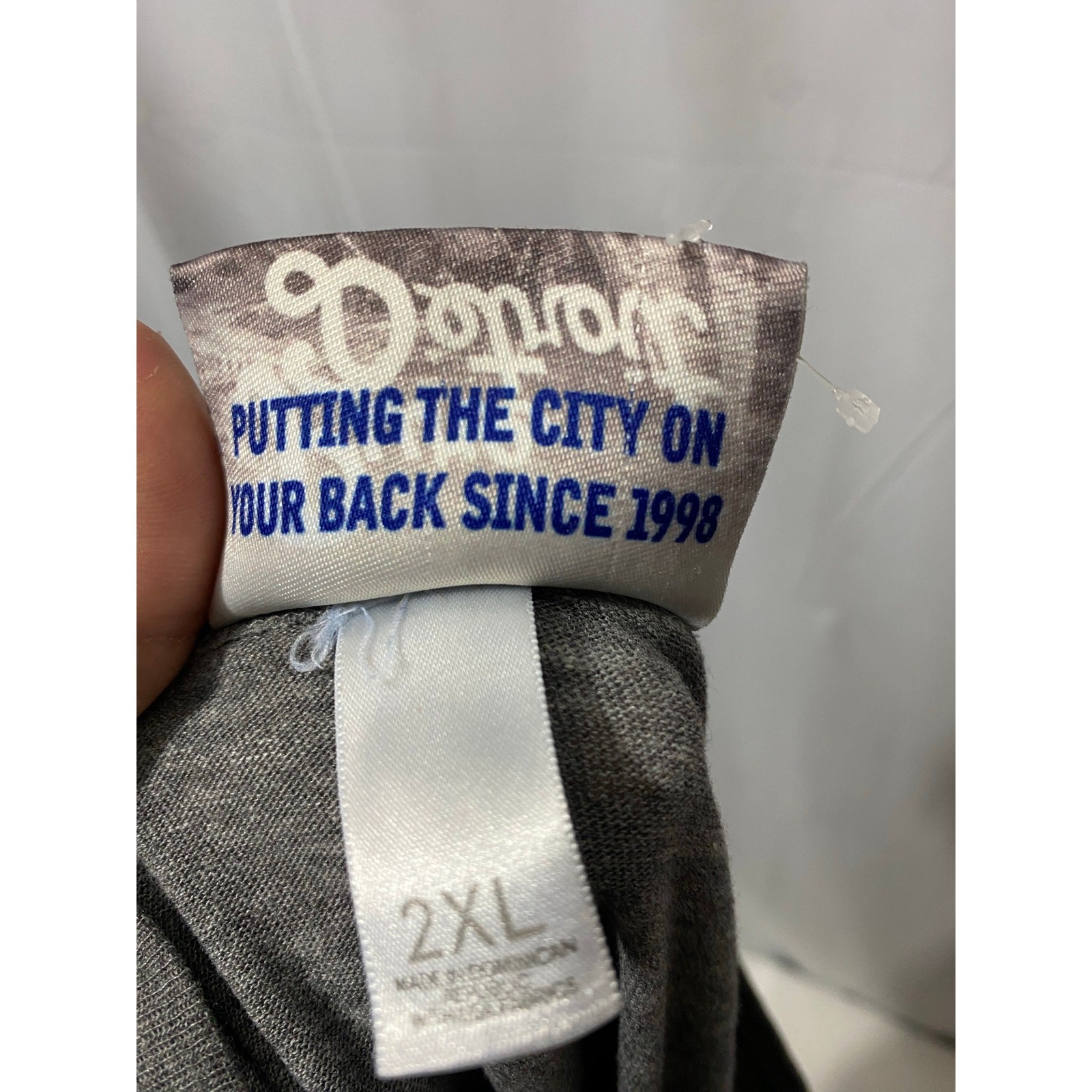 PURE DETROIT GRAY SHIRT — Since 1998 Heritage Graphic Tee Men's 2XL gallery