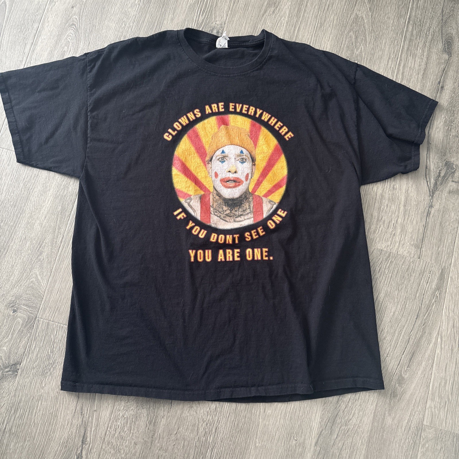 Tom MacDonald “Clowns Are Everywhere” Hang Over Gang 2XL T-Shirt gallery
