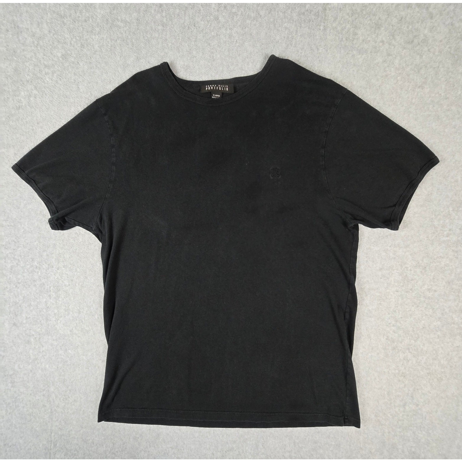 Perry Ellis Portfolio T Shirt Size XL Black