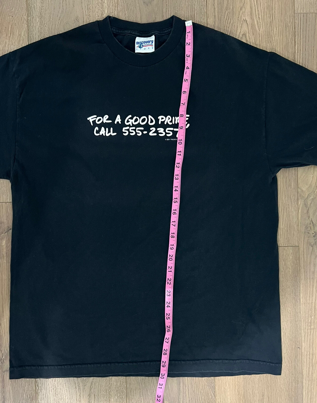 Vtg Prime Numbers Discovery Store Shirt Y2K 2001 Sz XL ? 22x30 Mathematics Math gallery
