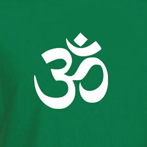 OM AUM sign symbol Buddhist Zen YOGA Hindu INDIA Sanskrit namaste buddha T-shirt gallery