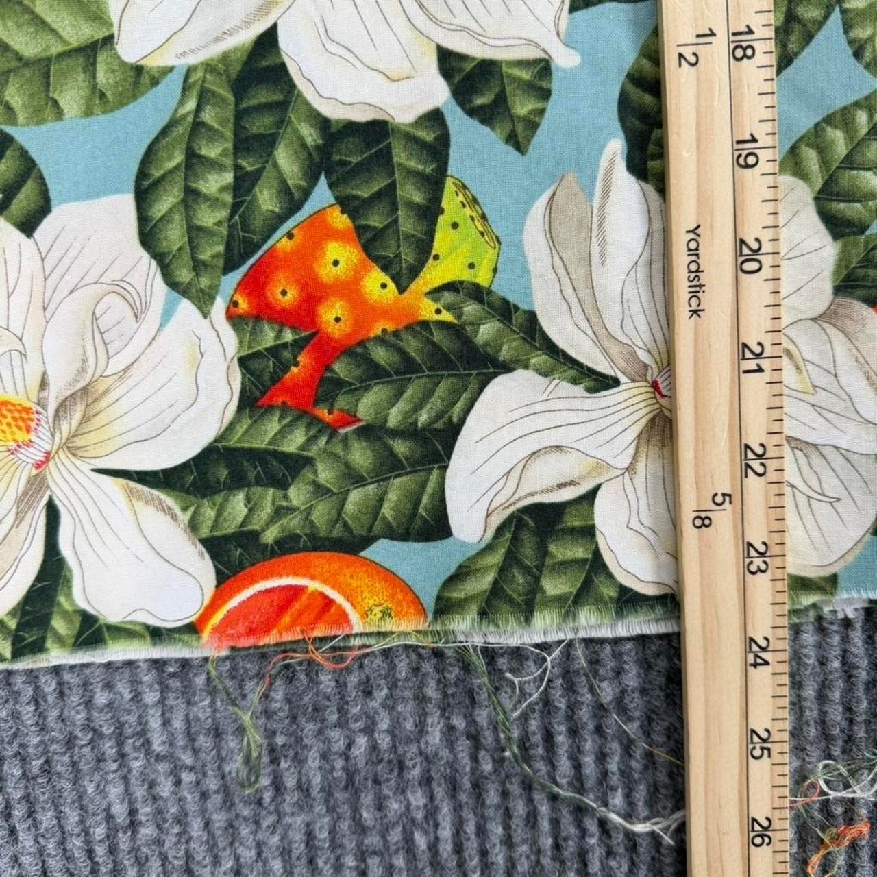 Vintage Paradise Hanger Hawaiian Crop Shirt Tropical Floral Fruit Boxy XXL gallery