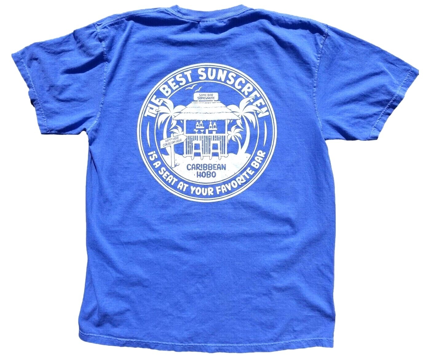 Caribbean Hobo T-shirt Sunscreen Bar Key West Cabo Island rum Tequila beach pub gallery