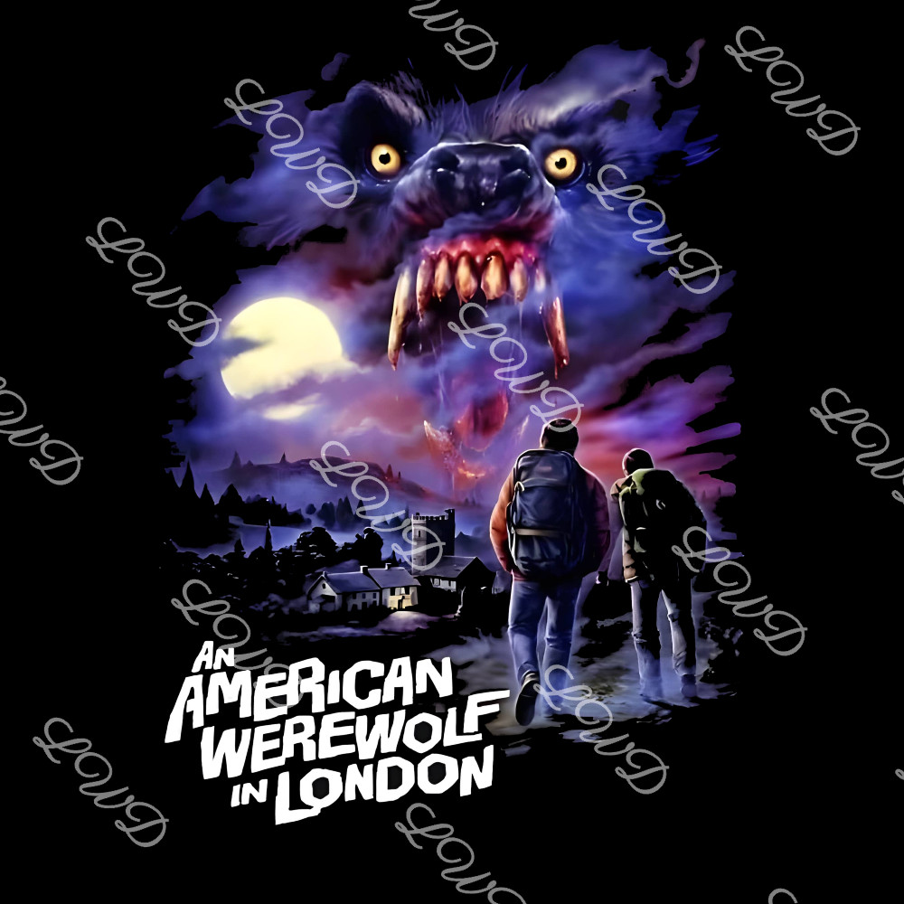 American Werewolf in London T-Shirt | Horror Movie Poster Tee