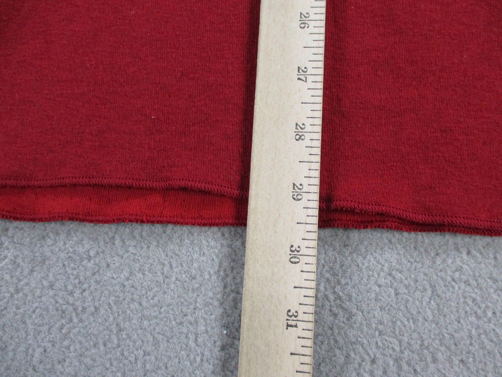 LL Bean Shirt Mens Medium Tall Red River Driver Henley Wool Blend Long Sleeve gallery