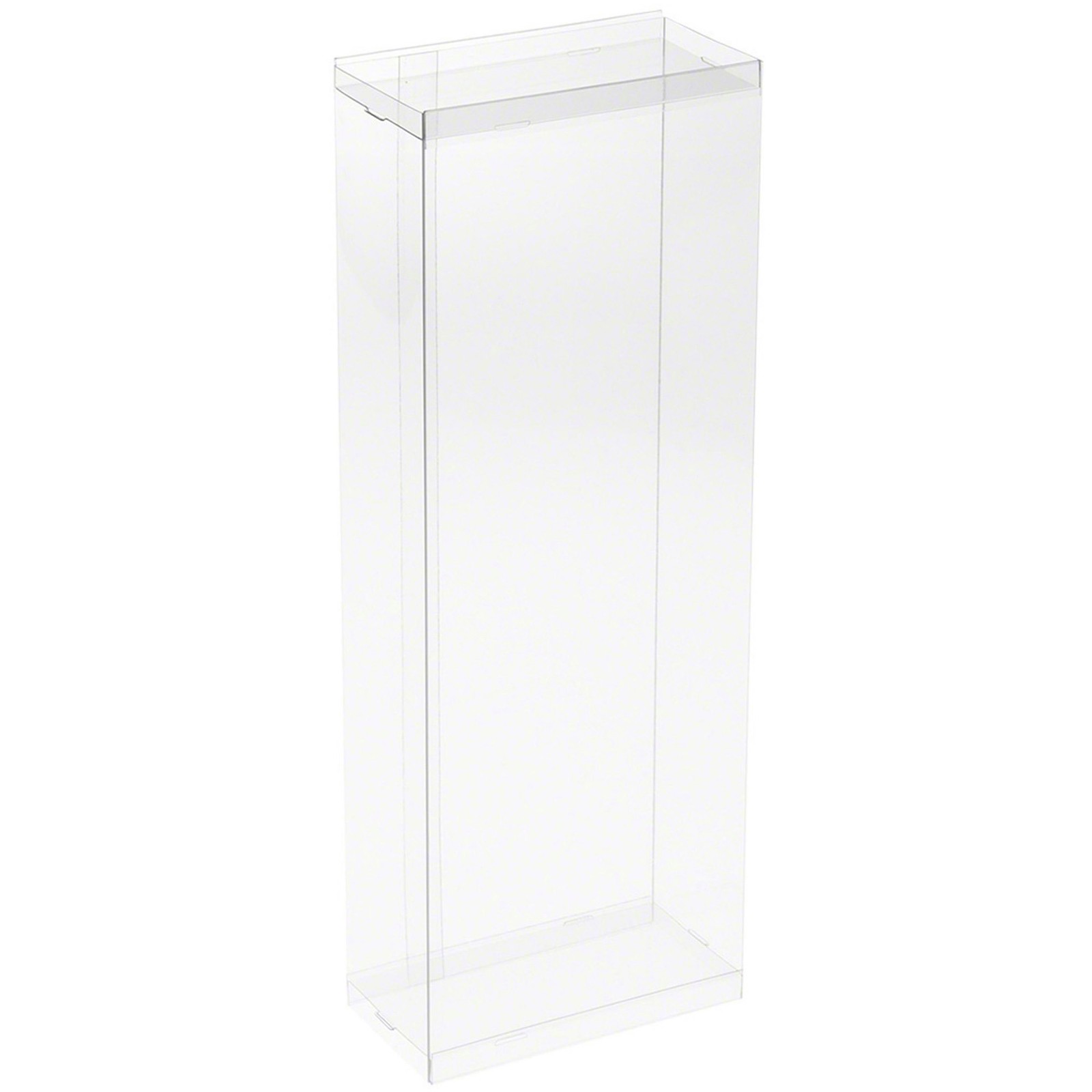 DollSafe Clear Folding Display Box for Large 11-12.5 inch Dolls, 5″ x 2.5″ x 13″