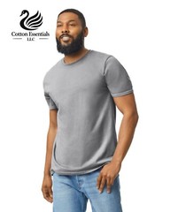 Men’s Soft Style Gildan (G64000) Short Sleeves T-Shirt (S-3XL)