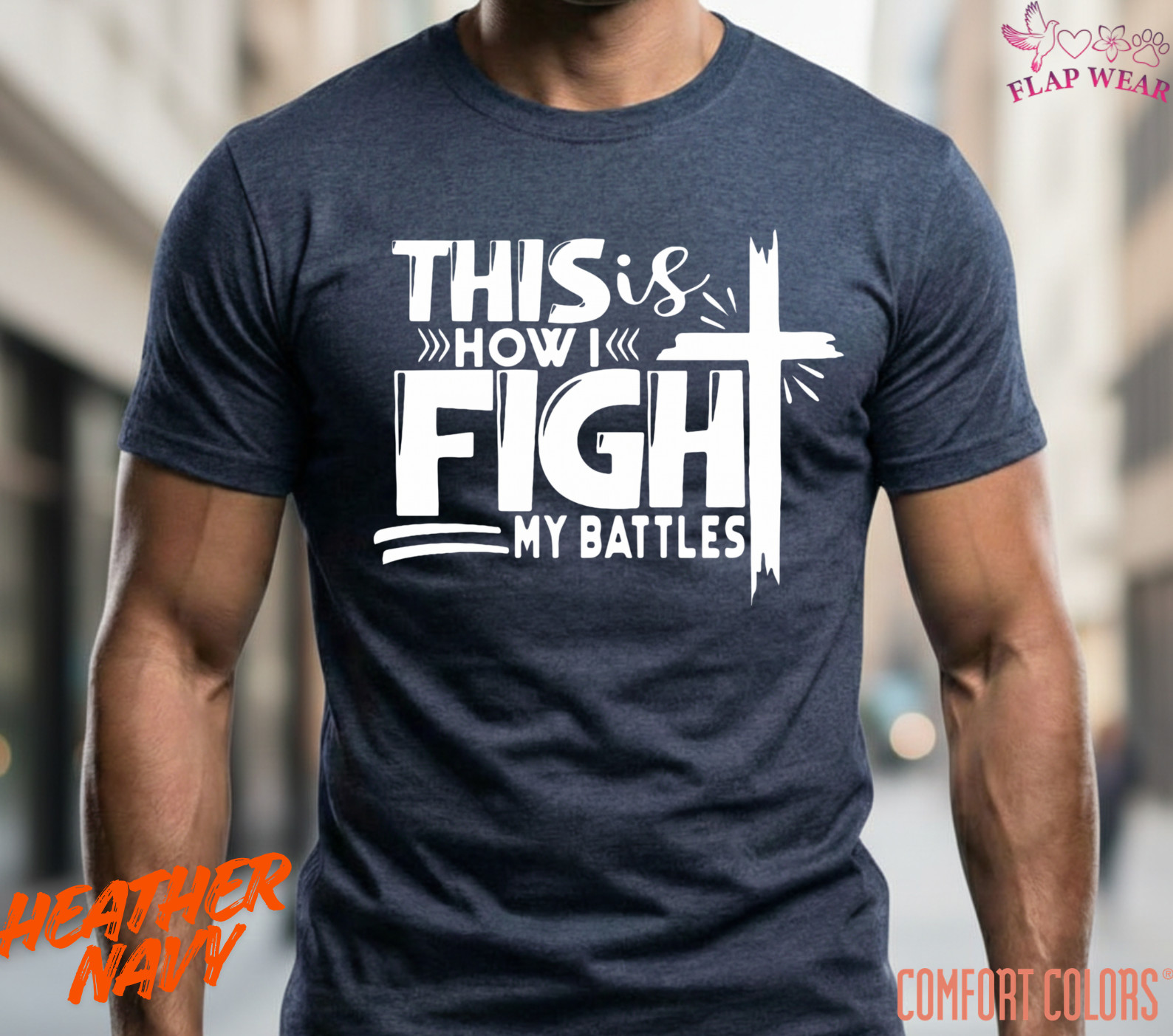 Unisex This Is How I Fight T-Shirt, Men T shirt,Women T shirt Gift Christian Top gallery