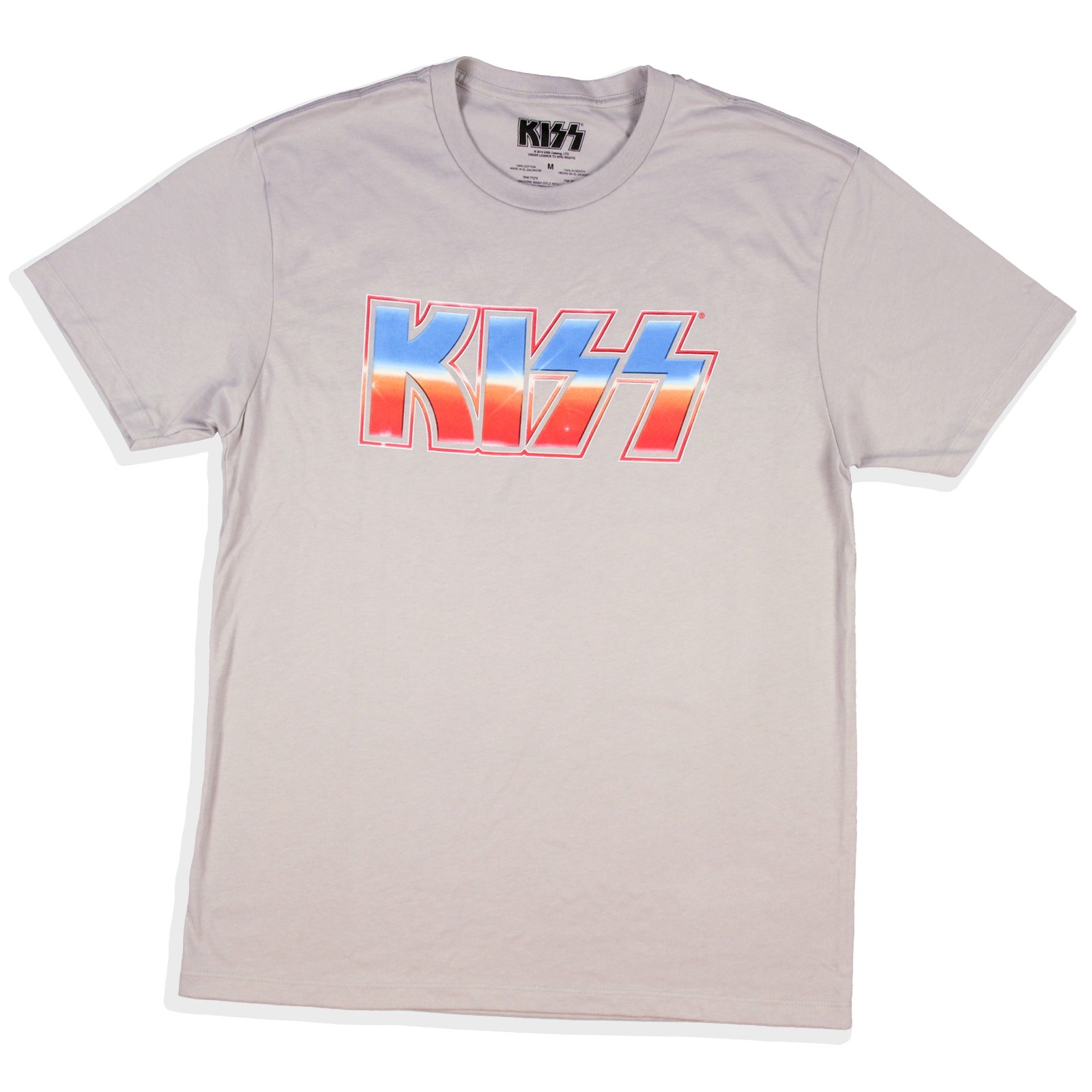 KISS Junior's Colorful Band Logo Boyfriend T-Shirt gallery
