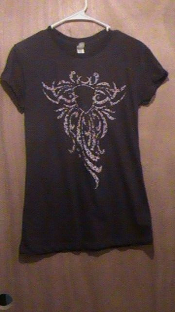 Burgundy Biker For Life Biker Shirt – Womens Size XL 061425 I7TB11
