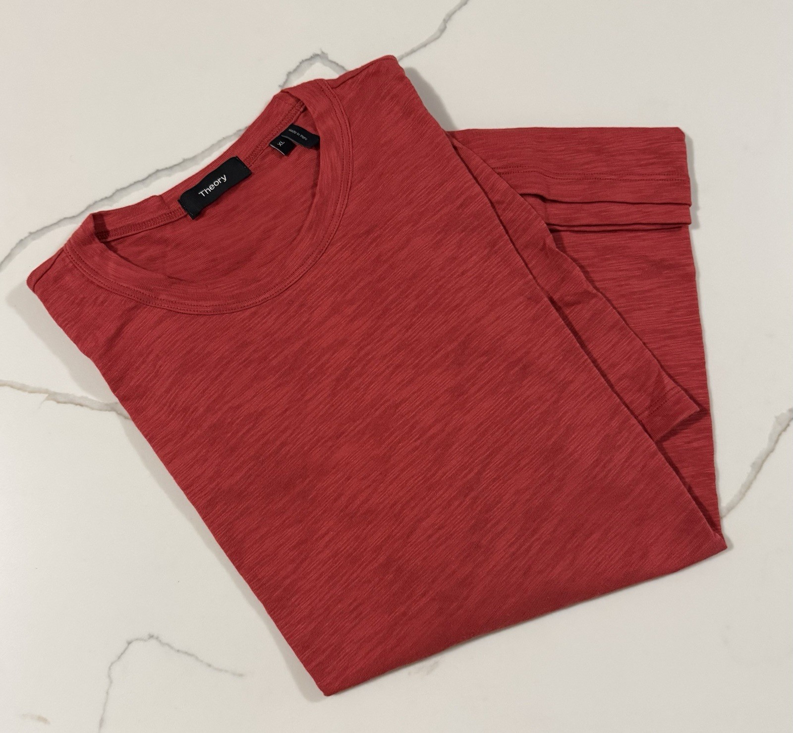 THEORY Men's Essential Cosmos Slub Short Sleeve Tee Retail: $75 (NWT) gallery