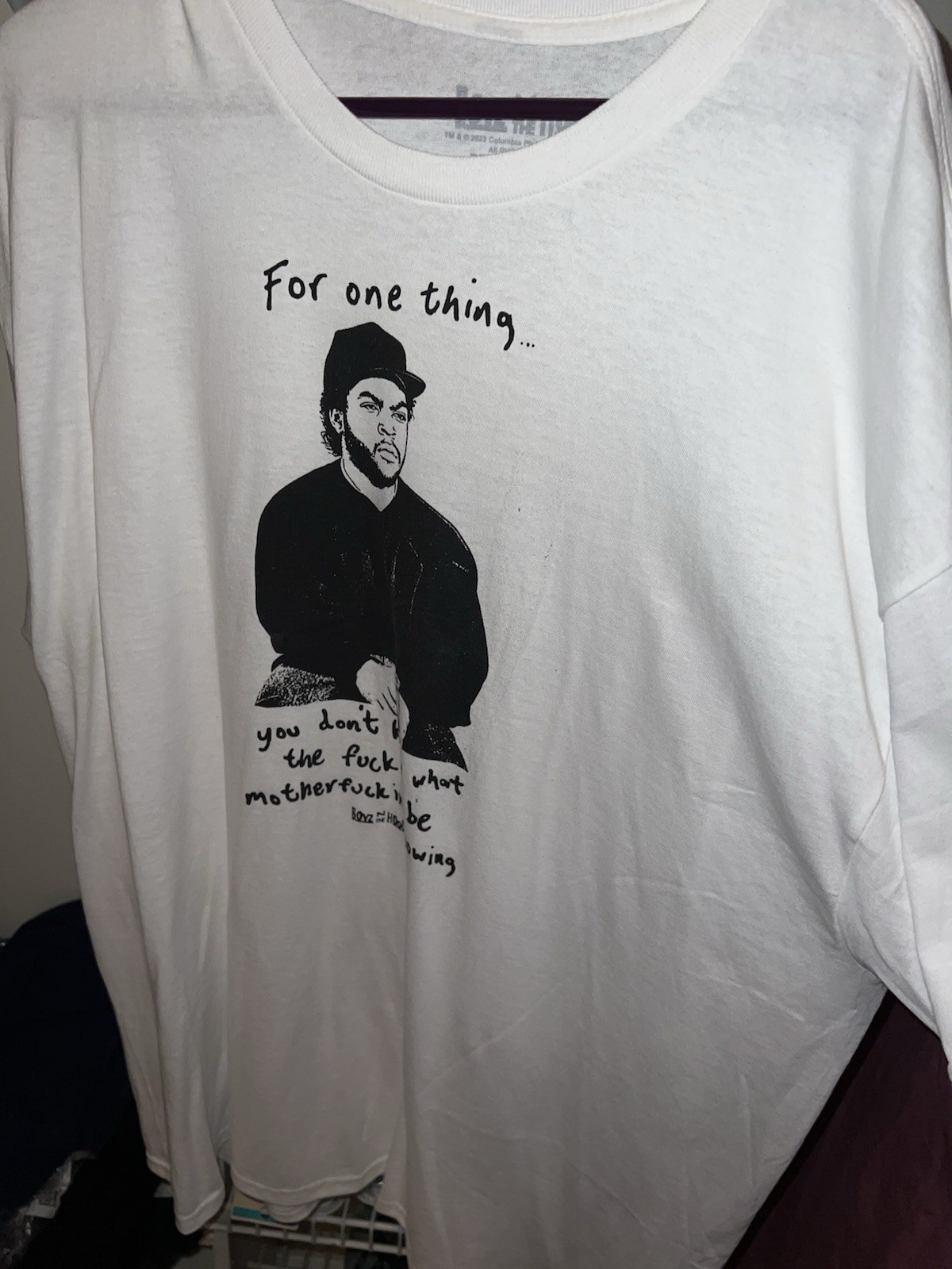 Boyz N The Hood Movie Ripple Junction White T-Shirt 2XL gallery