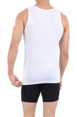 TOMMY JOHN Soft Cotton/Spandex Basics Tank Undershirt size WHITE Medium (men)