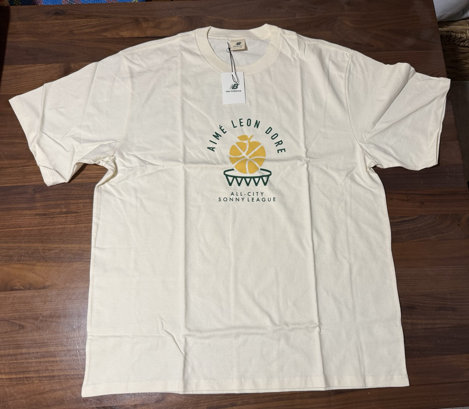 Aime Leon Dore ALD x New Balance NB SONNY NY Tee XXL White T-Shirt Masaryk FW22 gallery